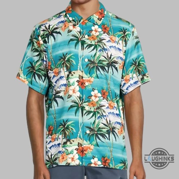 bayley littrell tommy bahama hawaiian shirt on american idol season 23 replica