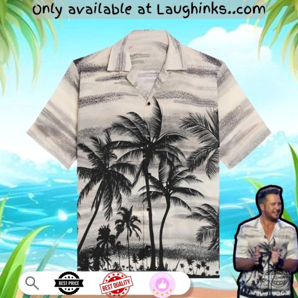 american idol luke bryan celine hawaiian shirt replica