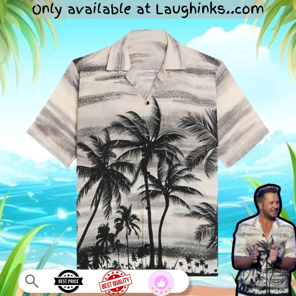 American Idol Luke Bryan Celine Hawaiian Shirt Replica 3 American Idol Luke Bryan Celine Hawaiian Shirt Replica