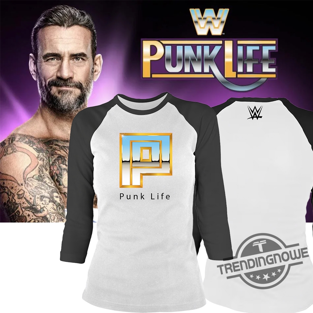 Cm Punk Punk Life Raglan T Shirt trendingnowe 3