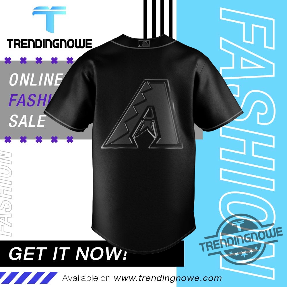 "2025 Apparel: Benson Boone Shirts and Exclusive Baseball Jerseys" 5 Arizona Diamondbacks Back In Black 2025 Baseball Jersey