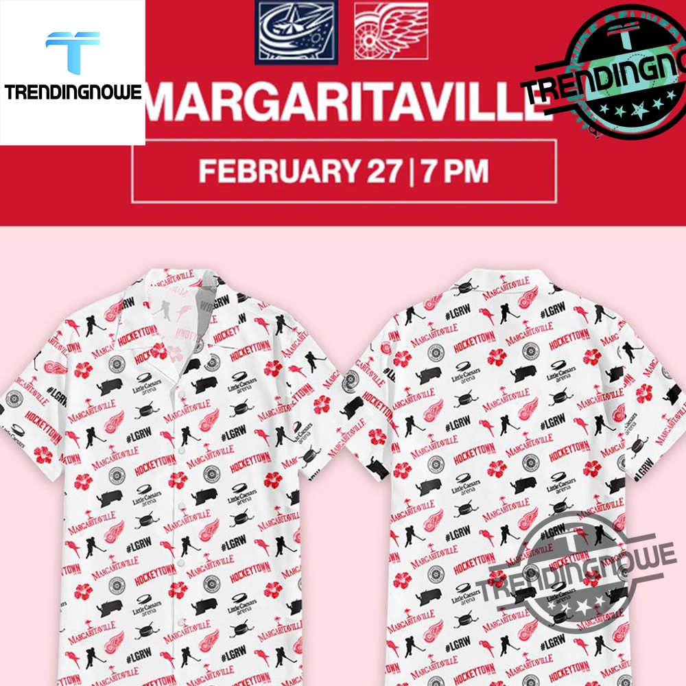 Detroit Red Wings Margaritaville Night 2025 Hawaiian Shirt 7 Detroit Red Wings Margaritaville Night 2025 Hawaiian Shirt