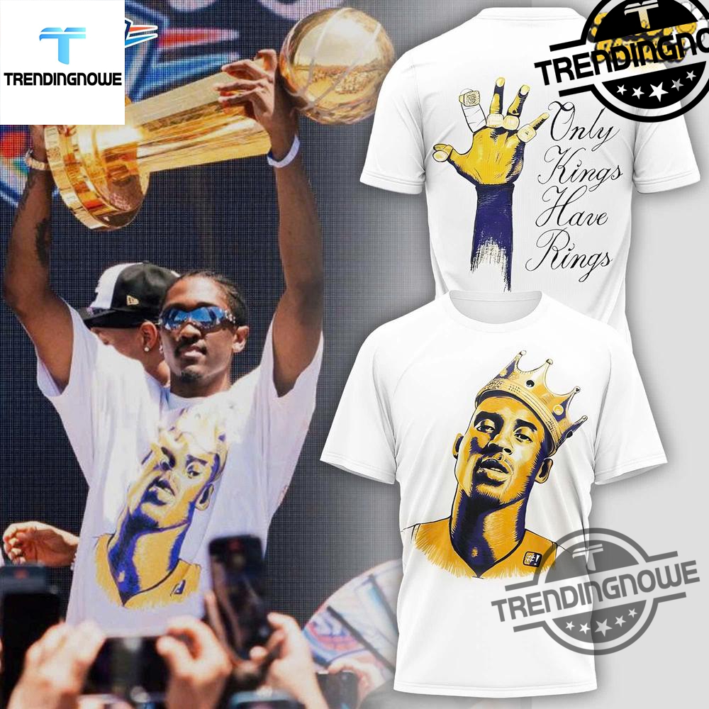 "2025 Apparel: Benson Boone Shirts and Exclusive Baseball Jerseys" 15 Oklahoma City Thunder Only Kings Have Rings T Shirt