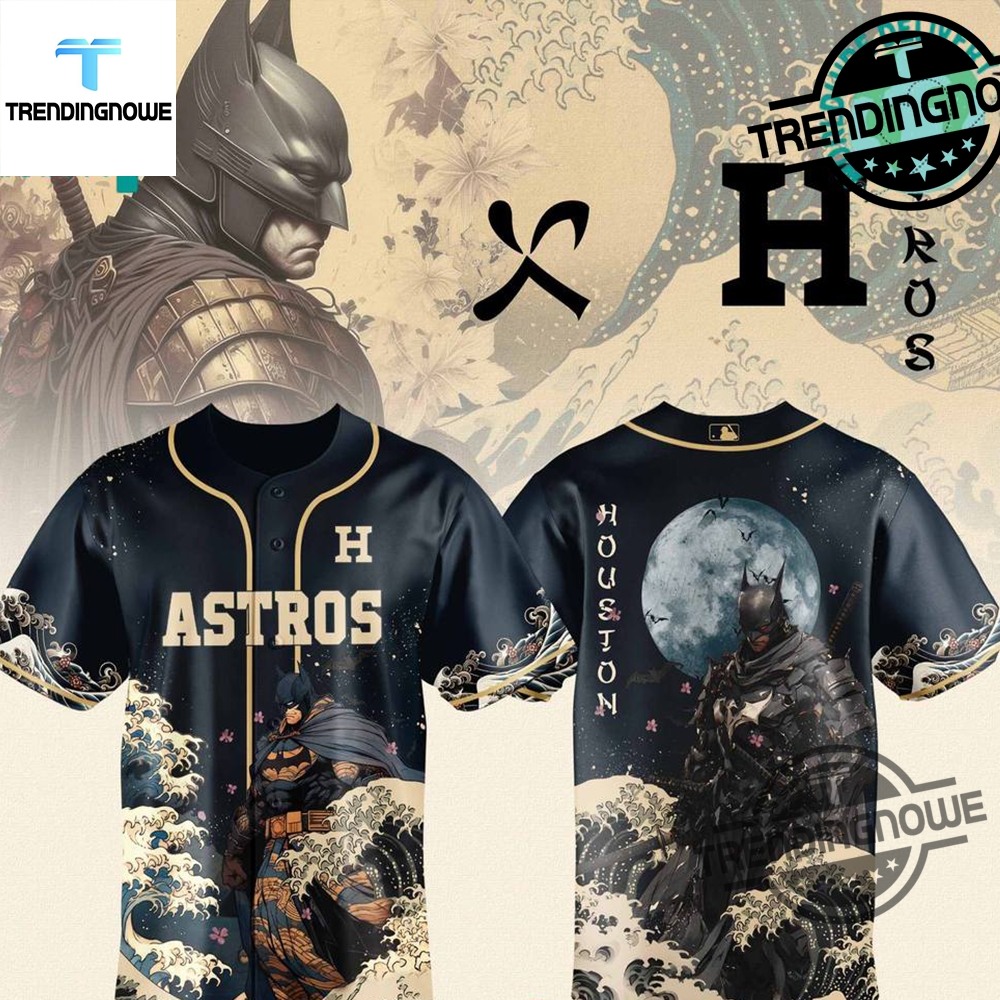 "2025 Apparel: Benson Boone Shirts and Exclusive Baseball Jerseys" 17 Houston Astros Batman Night 2025 Baseball Jersey