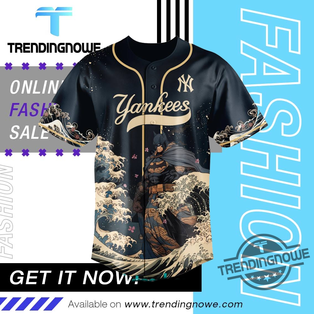 "2025 Apparel: Benson Boone Shirts and Exclusive Baseball Jerseys" 19 New York Yankees Batman Night 2025 Baseball Jersey