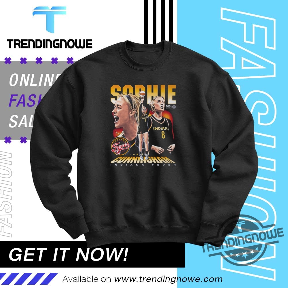 Indiana Fever Sophie Cunningham 500 Level Shirt 10 Indiana Fever Sophie Cunningham 500 Level Shirt