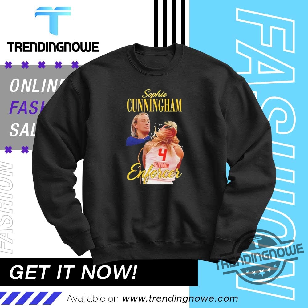 Sophie Cunningham The Enforcer Indiana Fever Wnba Shirt 10 Sophie Cunningham The Enforcer Indiana Fever WNBA Shirt