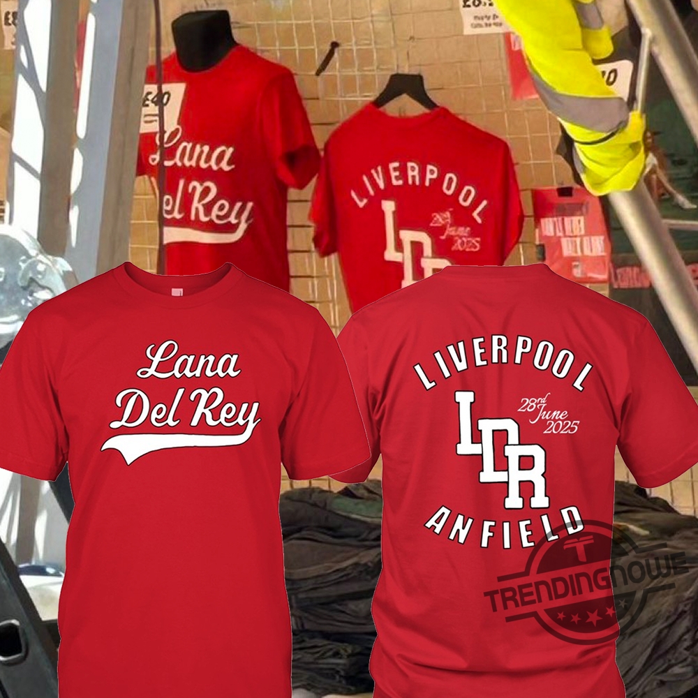Lana Del Rey Liverpool Anfield Uk June 28 2025 Shirt trendingnowe 3