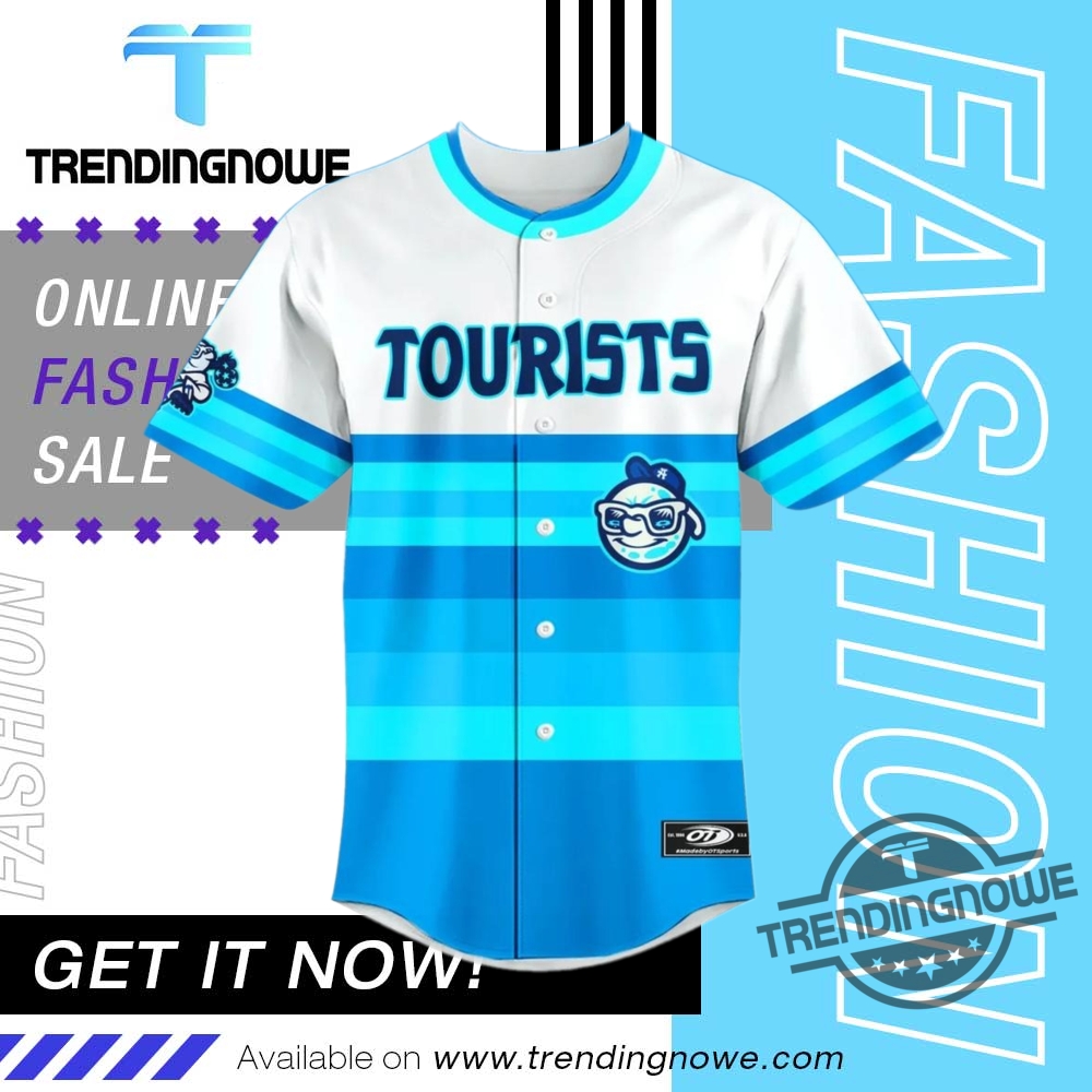 "Top 2025 Limited Edition Baseball Jerseys: Celebrate with Style!" 5 Asheville Tourists Game Worn Alternate Baseball Jersey