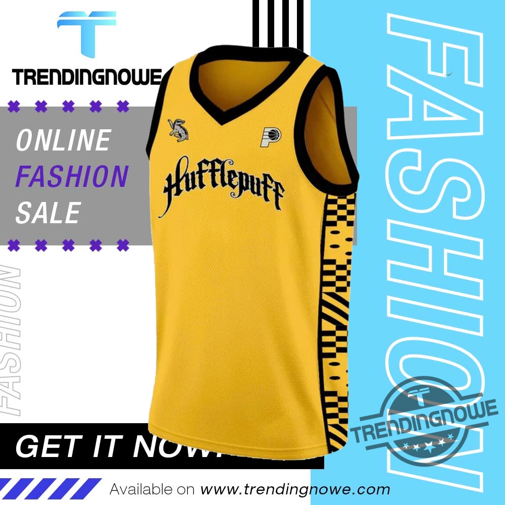"Top 2025 Limited Edition Baseball Jerseys: Celebrate with Style!" 19 Indiana Pacers Harry Potter Hufflepuff House 2025 Basketball Jerse