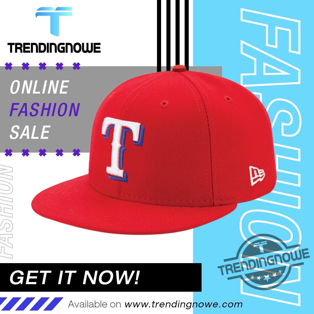 "Top Trendy Hats and Shirts for 2025: Styles and Teams" 2 Texas Rangers T Logo Hat