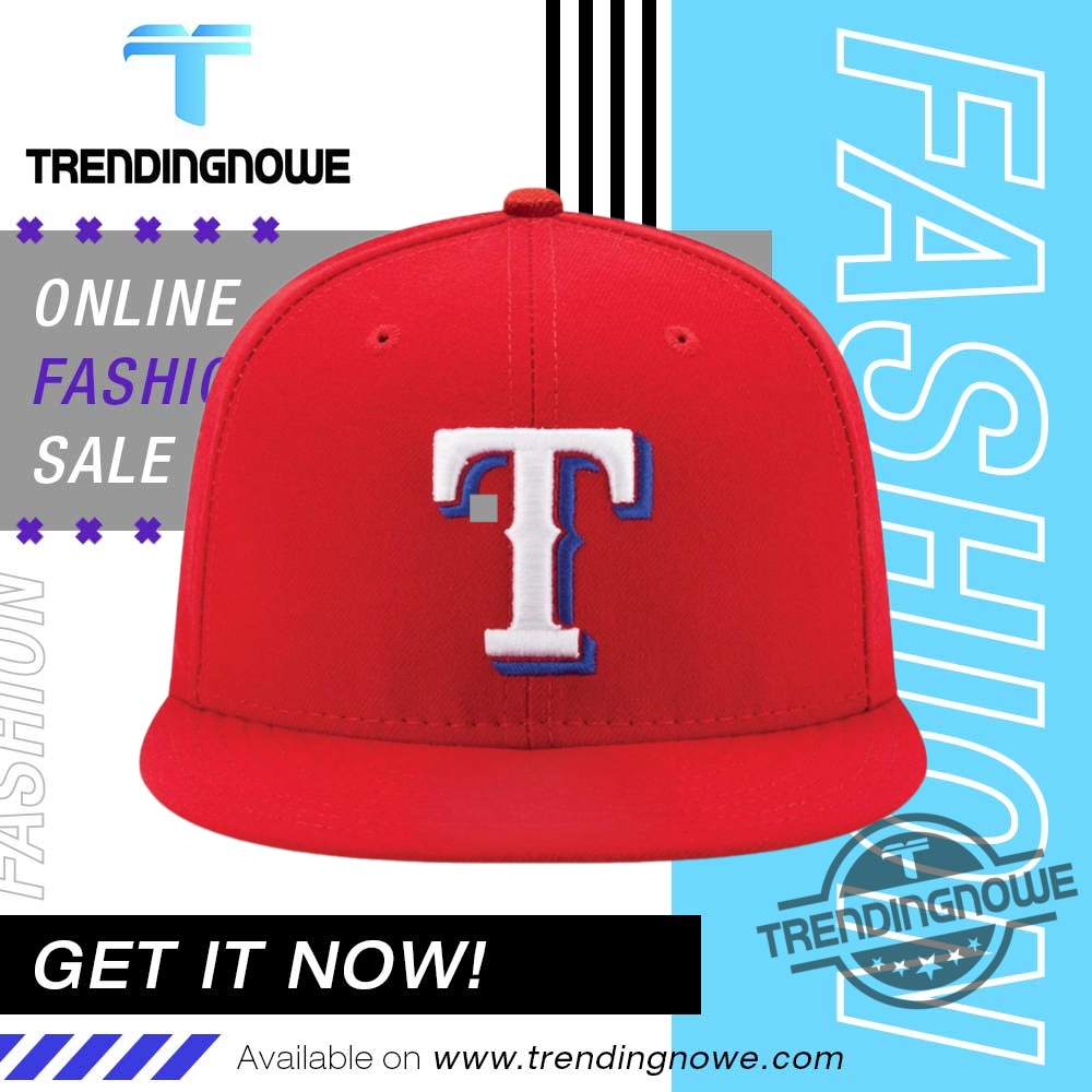 Texas Rangers T Logo Hat 7 Texas Rangers T Logo Hat