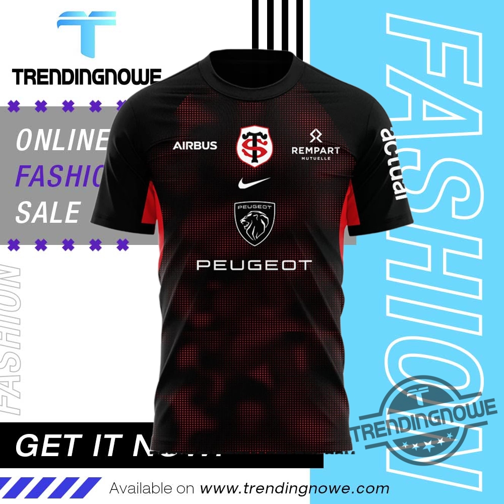 "Top Trendy Hats and Shirts for 2025: Styles and Teams" 4 Stade Toulousain Rugby Champions 2025 24X Shirt
