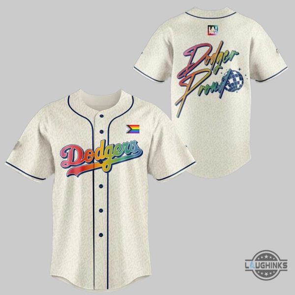 los angeles dodgers pride night baseball jerseyshirt 2025 new