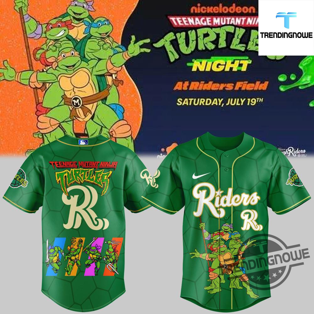 "Top 2025 Anime-Inspired Baseball Jerseys: Astros, Dodgers, Giants, Blue Jays" 13 Frisco Roughriders Teenage Mutant Ninja Turtles Night Baseball Jersey
