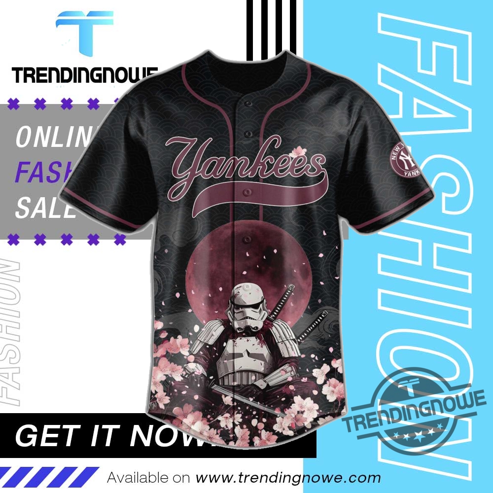 "Top 2025 Baseball Jerseys: Star Wars, One Piece, and Heritage" 4 New York Yankees Star Wars Stormtrooper 2025 Baseball Jersey
