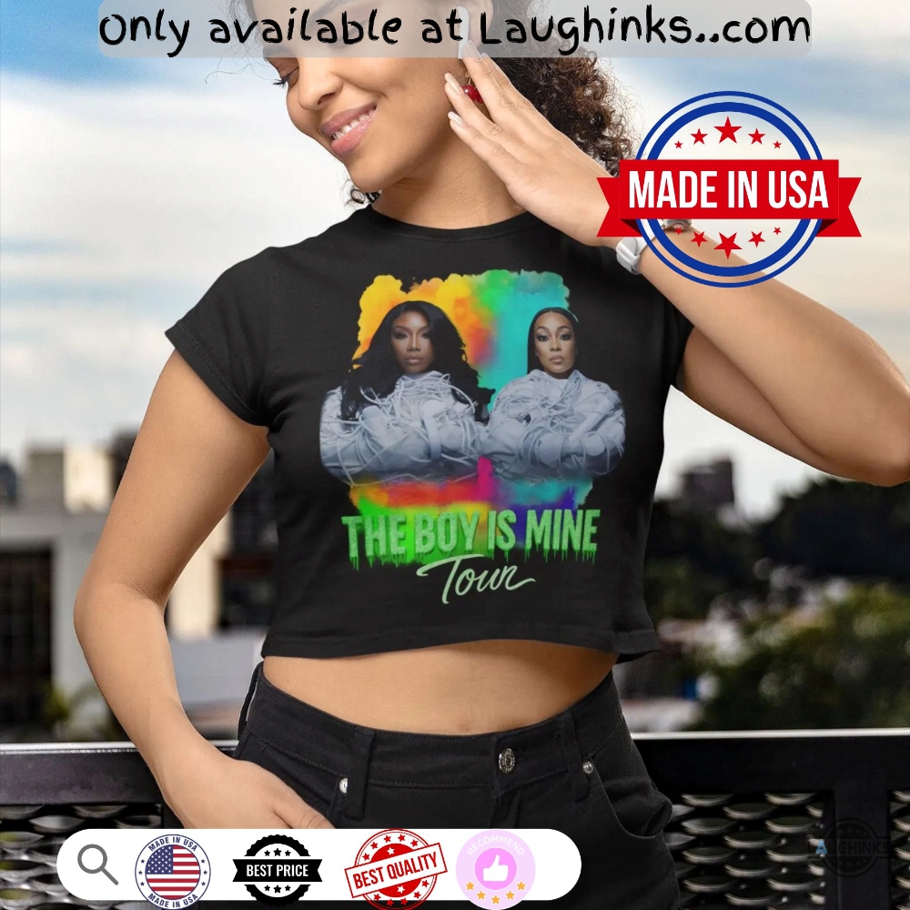 The Boy Is Mine Tour Women Baby Tee Shirt Brandy And Monica Concert 3 The Boy Is Mine Tour Women Baby Tee Shirt Brandy and Monica Concert