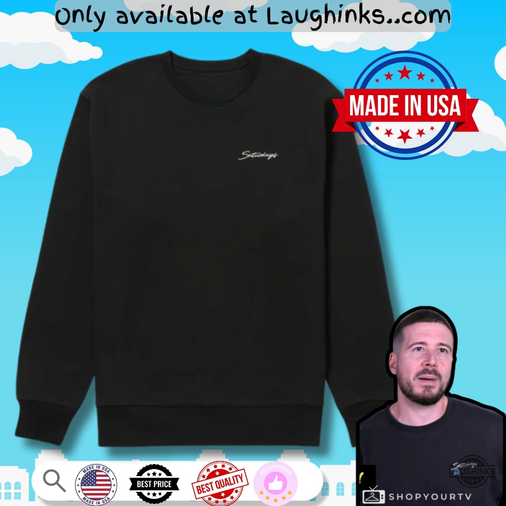 Saturdays Nyc Sweatshirt T Shirt Hoodie Worn By Vinny Guadagnino On Jersey Shore Family Vacation 4 Saturdays NYC Sweatshirt T-Shirt Hoodie Worn by Vinny Guadagnino on Jersey Shore Family Vacation
