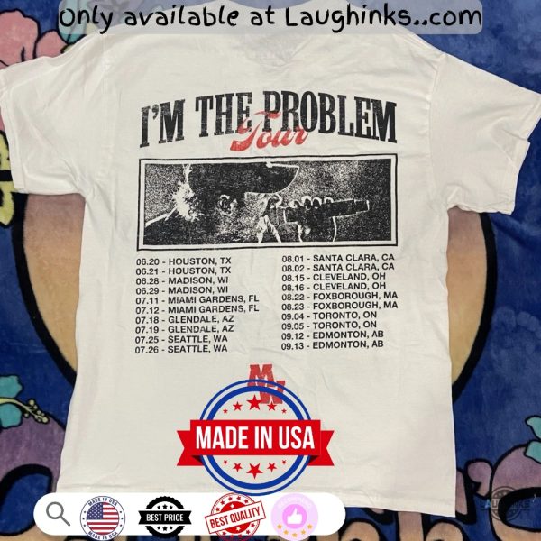 new morgan wallen im the problem shirt houston texas concert 2025