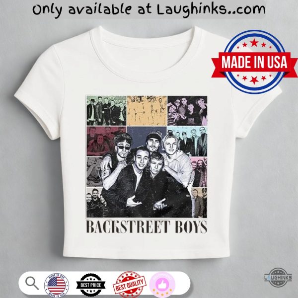 backstreet boys millennium tour women baby tee shirt women
