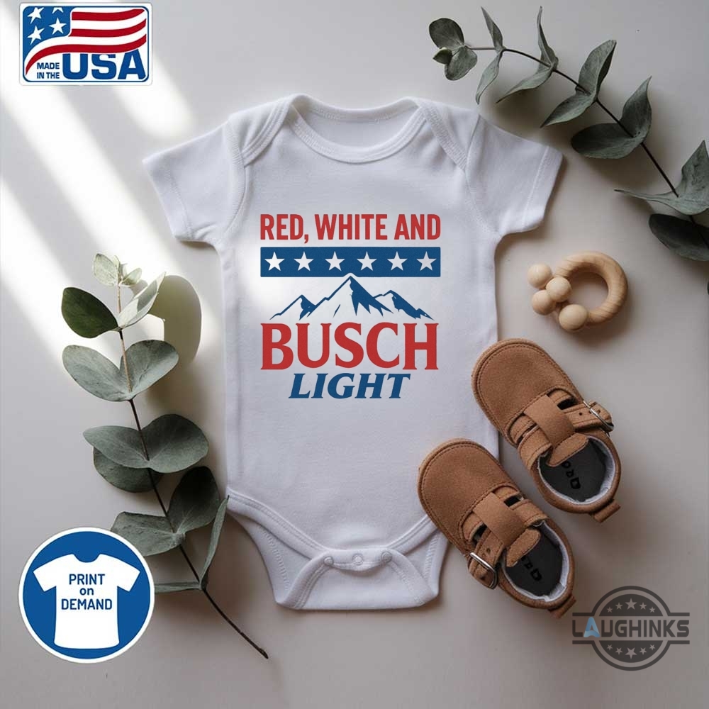 Red White And Busch Light 4Th Of July Shirt 11 Red White and Busch Light 4th Of July Shirt