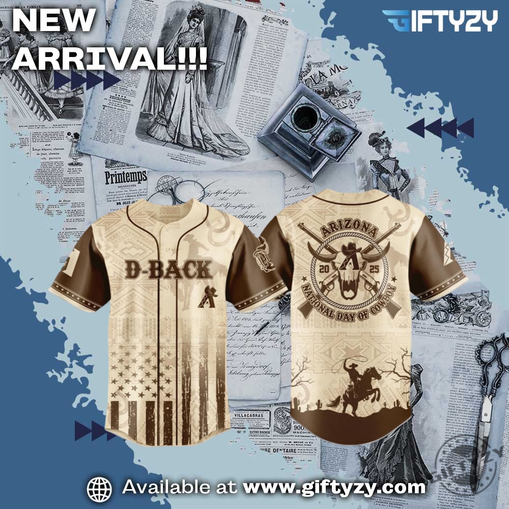 MLB 2025 Baseball Jersey 15 Mlb Diamondbacks National Day Of Cowboy Jersey