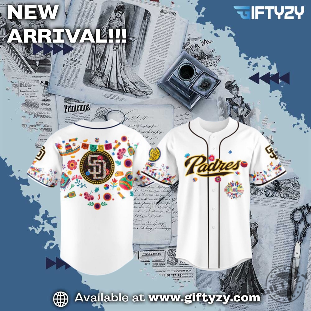MLB 2025 Baseball Jersey 18 Mlb Sd Padres National Hispanic Heritage Month Jersey