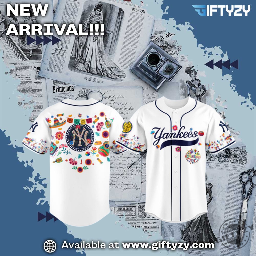 MLB 2025 Baseball Jersey 19 Mlb New York Yankees National Hispanic Heritage Month Jersey