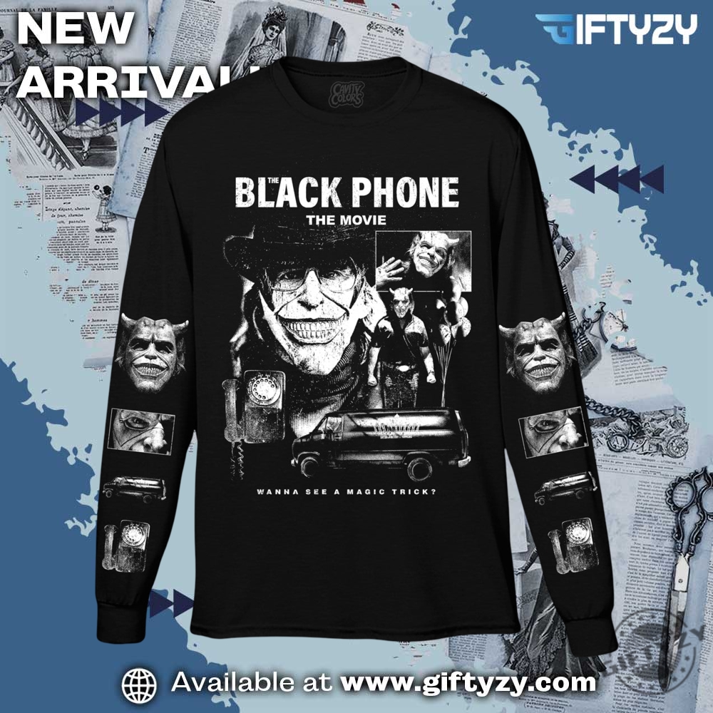 The Black Phone Movie Never Talk To Strangers 3D Shirt