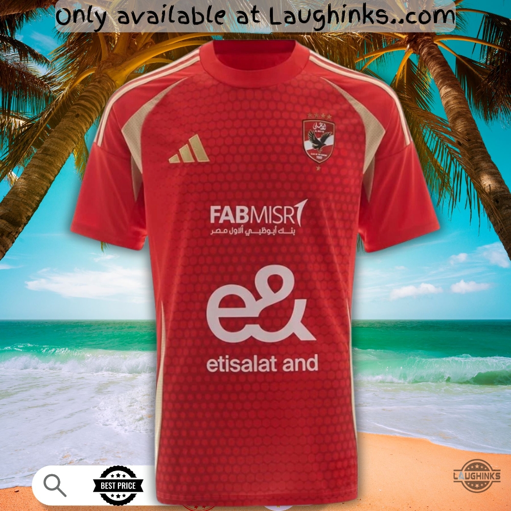 Al Ahly 2024 2025 Red Egyptian Home Football Jersey Shirt Full Printed 3 Al Ahly 2024 2025 Red Egyptian Home Football Jersey Shirt Full Printed