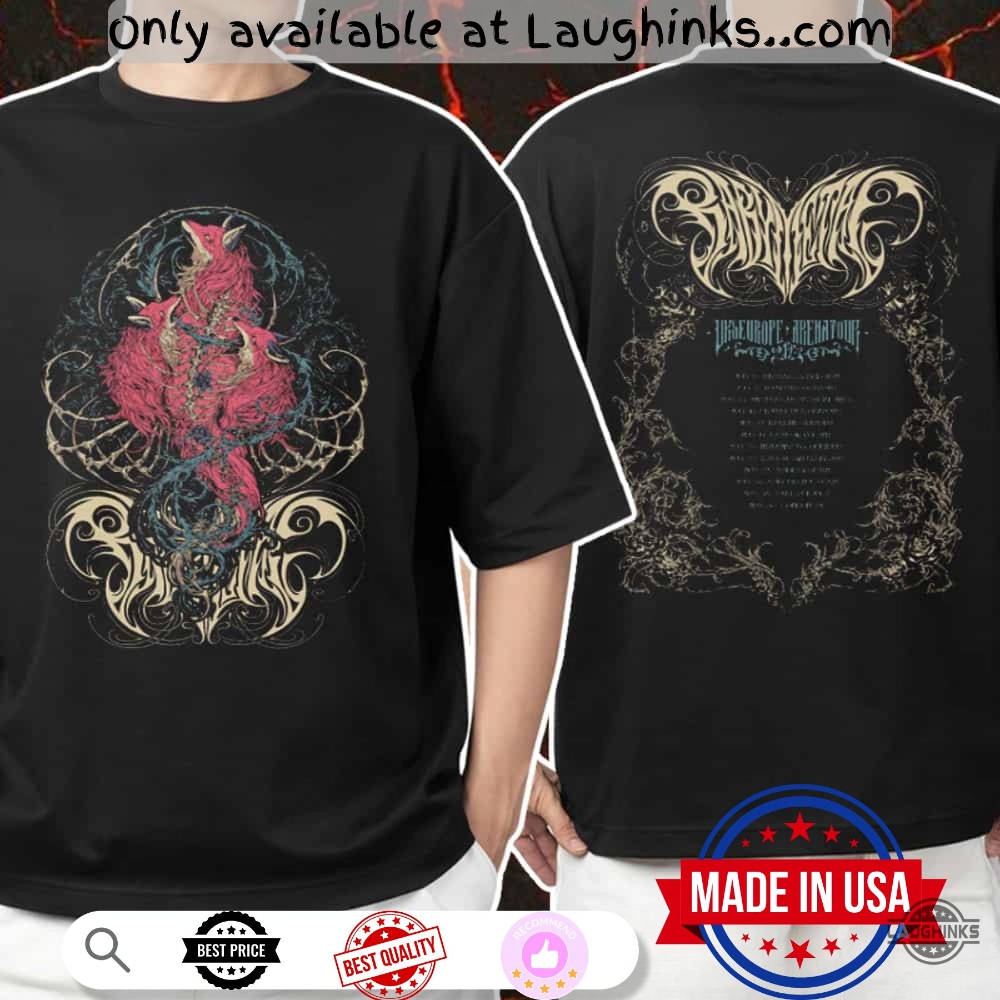 Baby Metal Spirit Foxes T Shirt Sweatshirt Hoodie Black Fox God 2025 Concert Tour New Graphic Tee 2 Baby Metal Spirit Foxes T Shirt Sweatshirt Hoodie Black Fox God 2025 Concert Tour NEW Graphic Tee