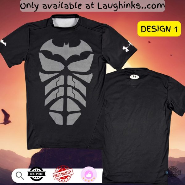batman under armour compression shirt green or black full printed replica design laughinks 1