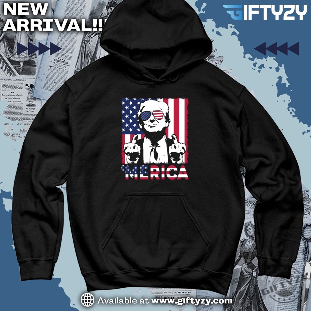 Trump Merica Make 4Th Of July Great Again Shirt