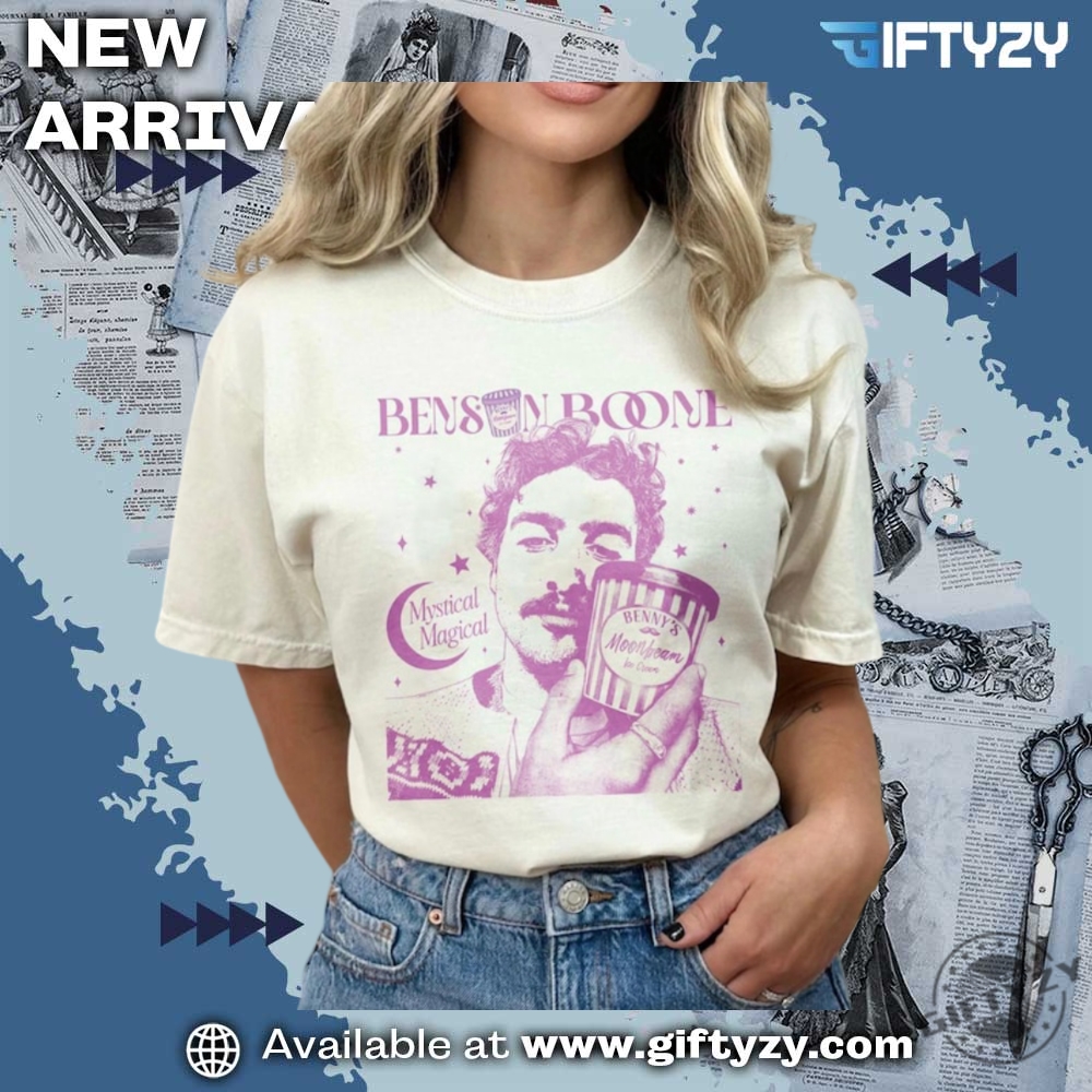 Benson Boone Moonbeam Ice Cream Shirt