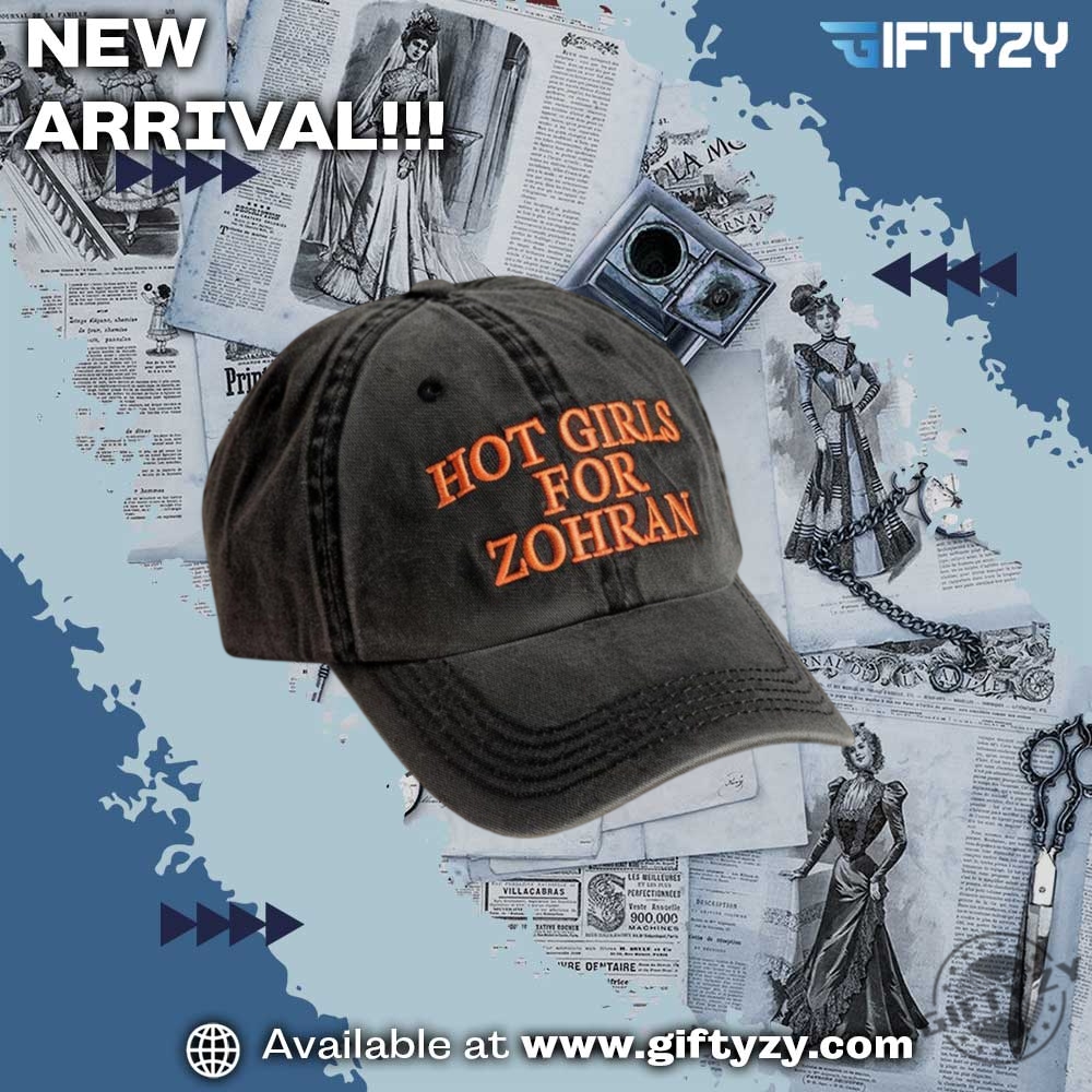 Embroidered Hot Girls Vote For Zohran Hat