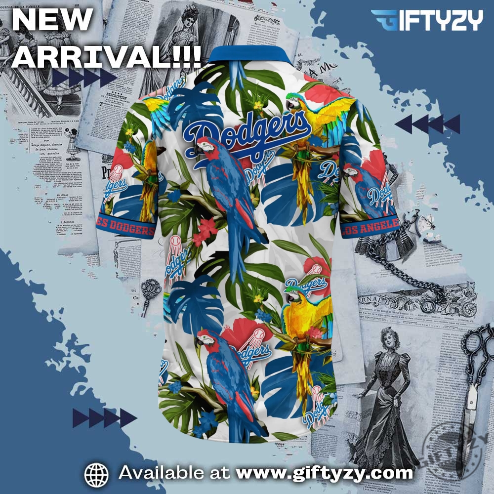 Los Angeles Dodgers Mlb Hawaiian Aloha Shirt