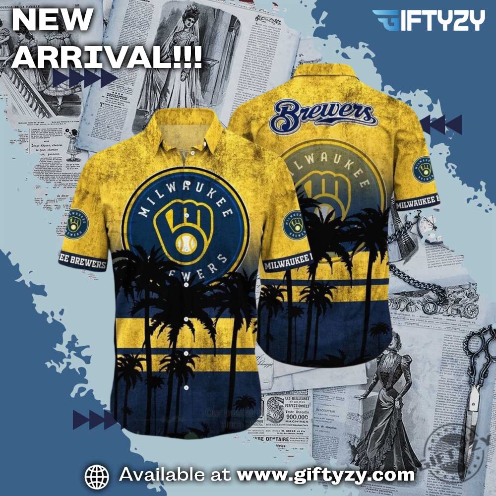 Milwaukee Brewers Mlb 3D Hawaiian Shirt