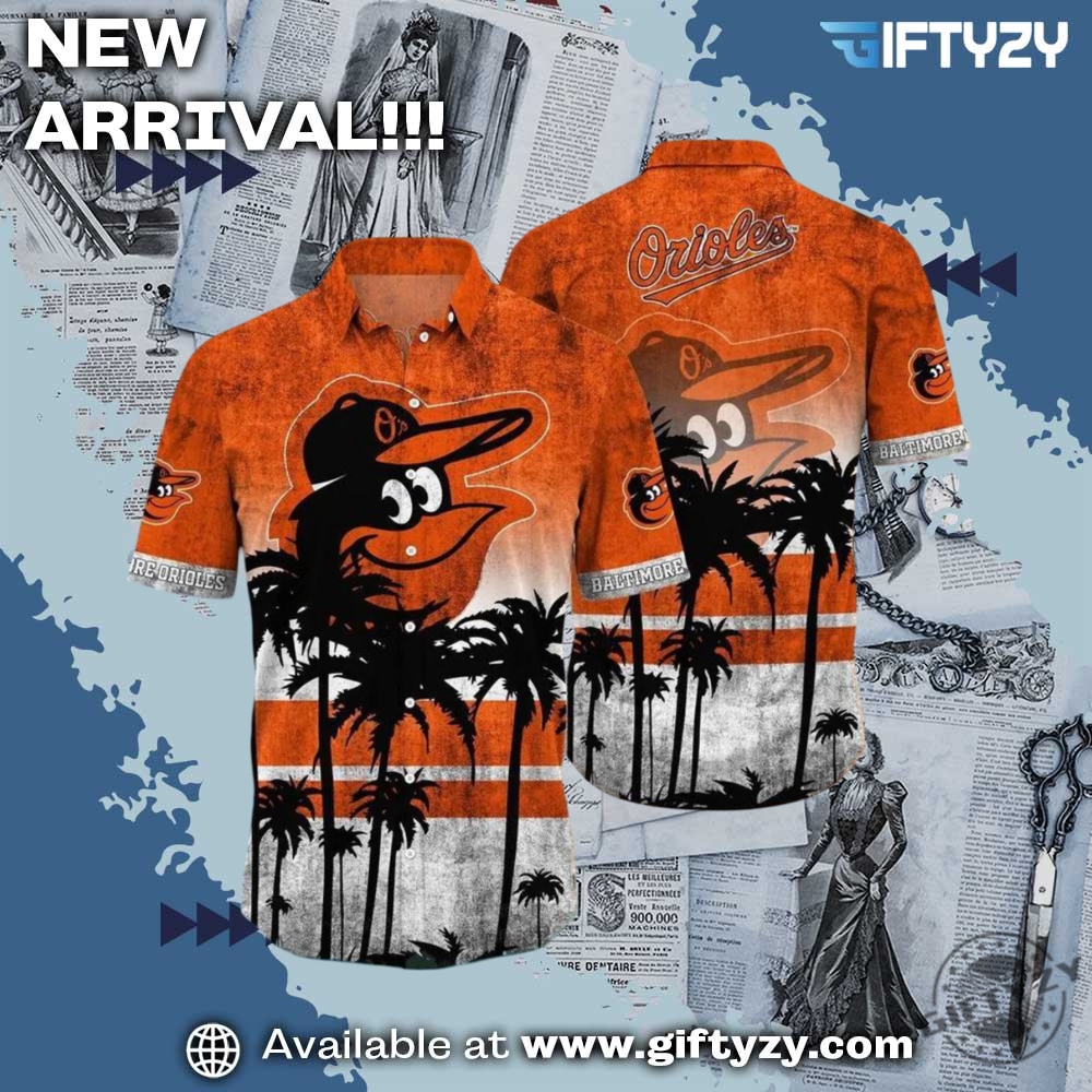 Mlb Baltimore Orioles 3D Hawaiian Shirt