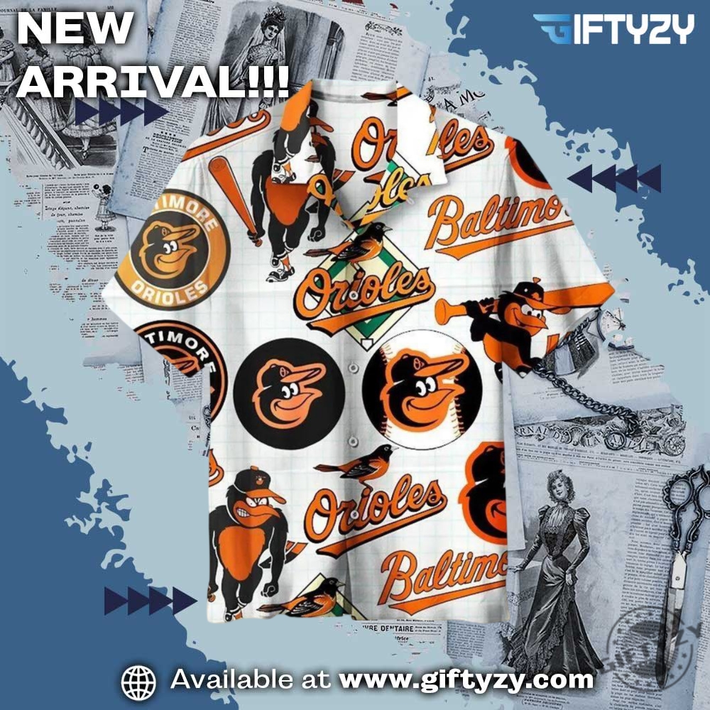 Baltimore Orioles Mlb 3D Hawaiian Shirt