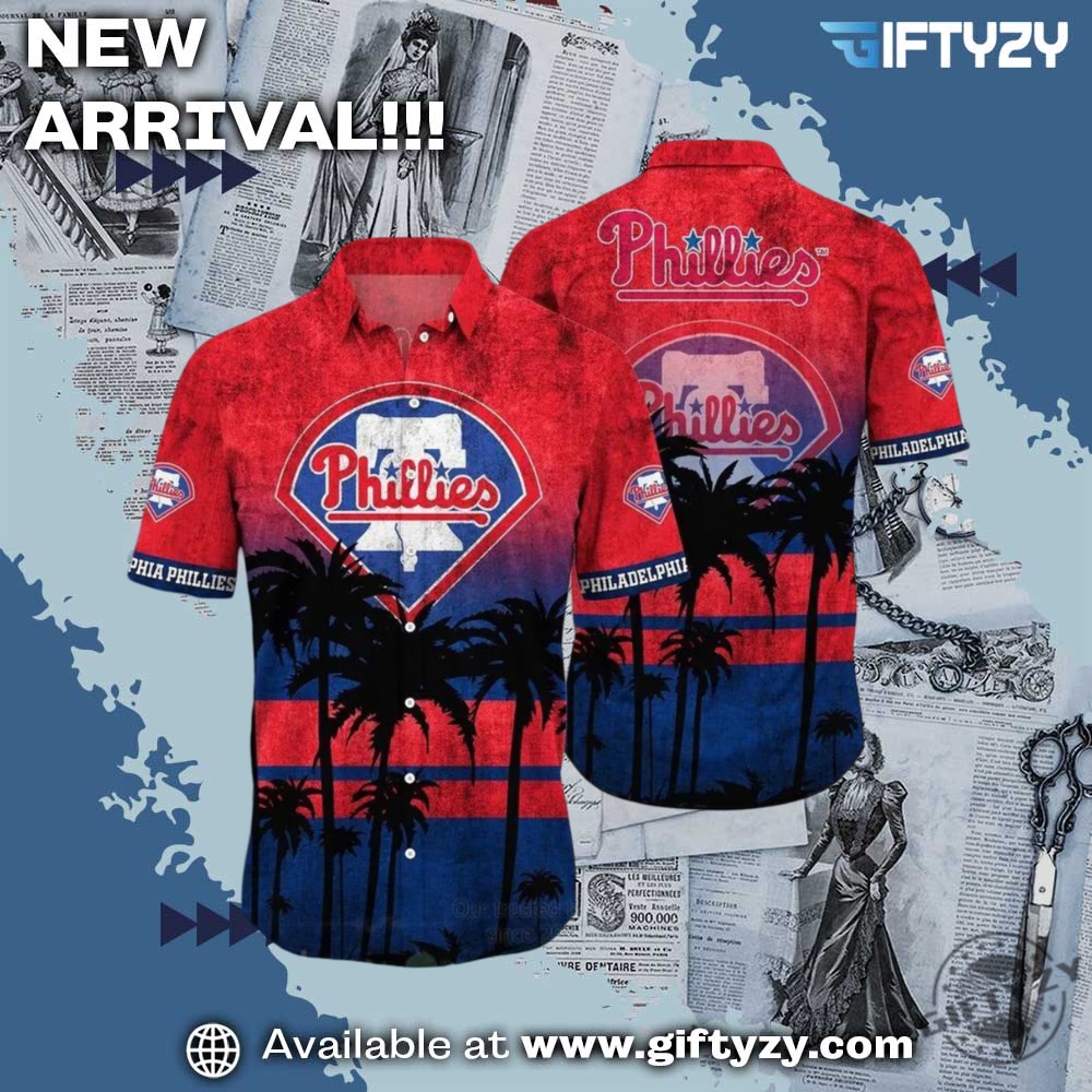Mlb Philadelphia Phillies Hawaiian 3D Shirt