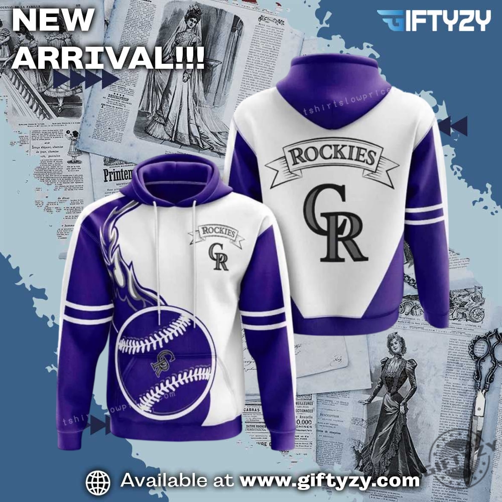 Mlb Colorado Rockies 3D Hoodie Shirt