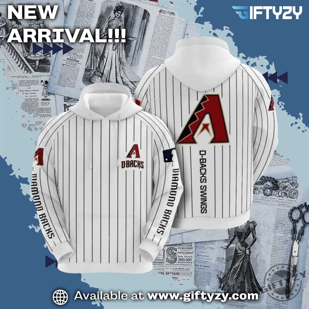 Mlb Arizona Diamondbacks White 3D Shirt