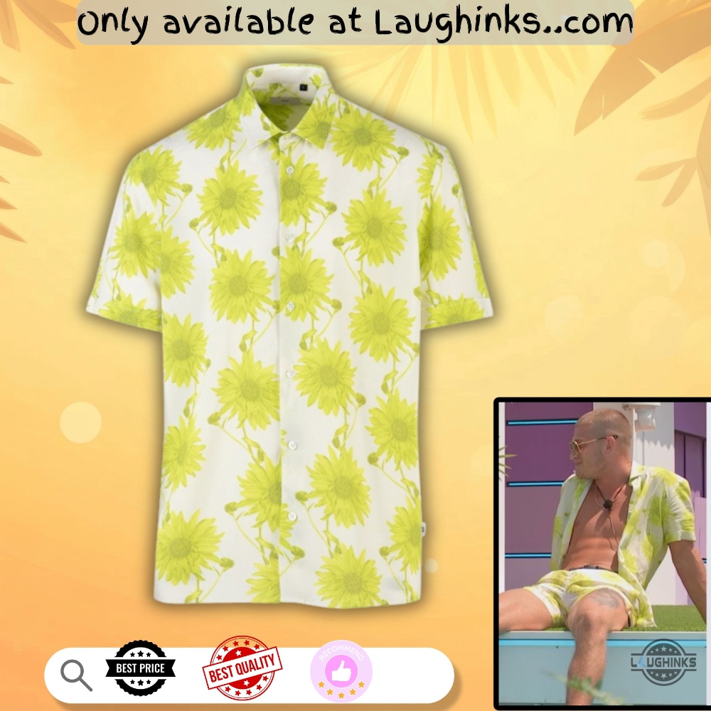 Love Island 2025 Poolside Blu Sunflower Hawaiian Shirt 2 Love Island 2025 Poolside Blu Sunflower Hawaiian Shirt