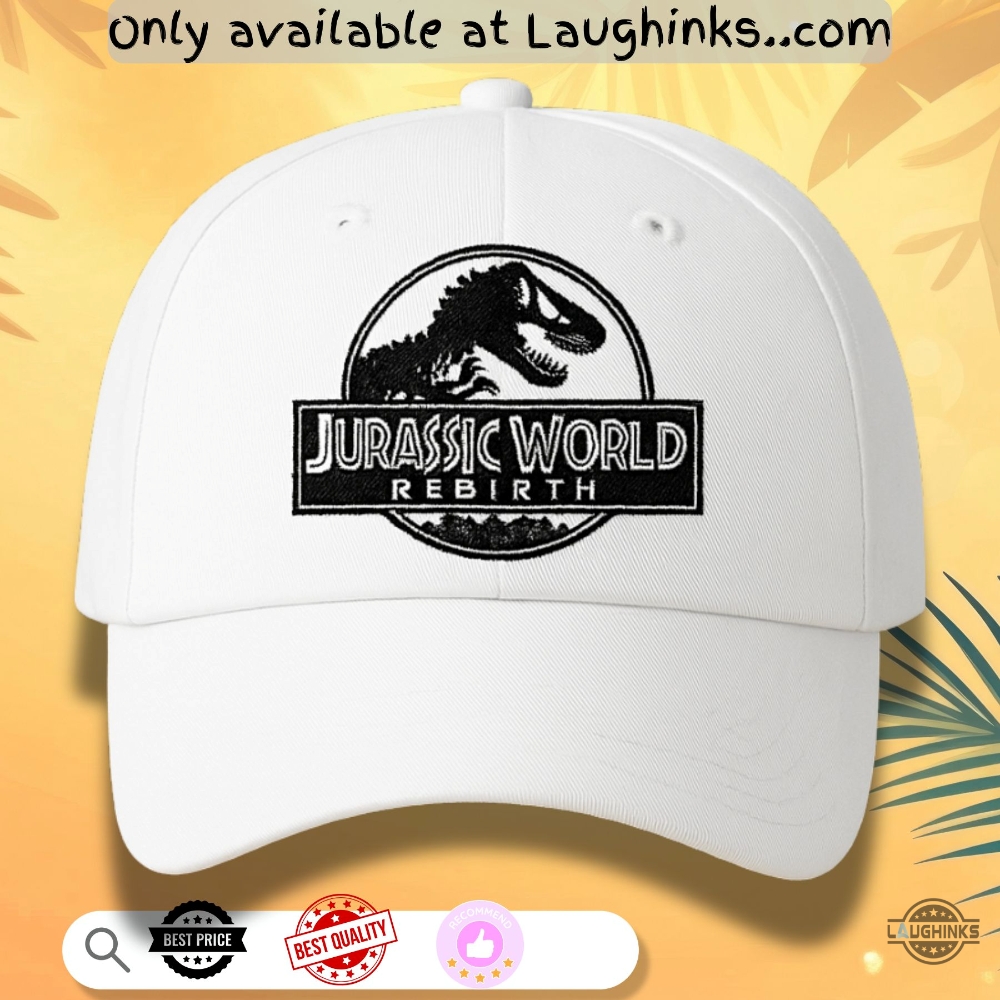 Jurassic World Rebirth Embroidered Baseball Cap 2025 3 Jurassic World Rebirth Embroidered Baseball Cap 2025