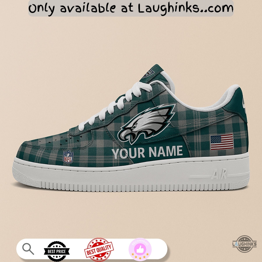 Personalized Philadelphia Eagles Super Bowl Lix Christmas 2025 Air Force 1 Custom Shoes 3 Personalized Philadelphia Eagles Super Bowl LIX Christmas 2025 Air Force 1 Custom Shoes