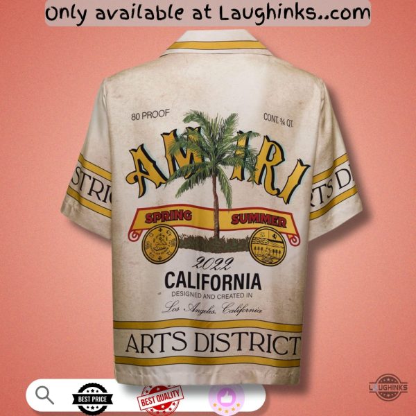amiri casual hawaiian shirt replica