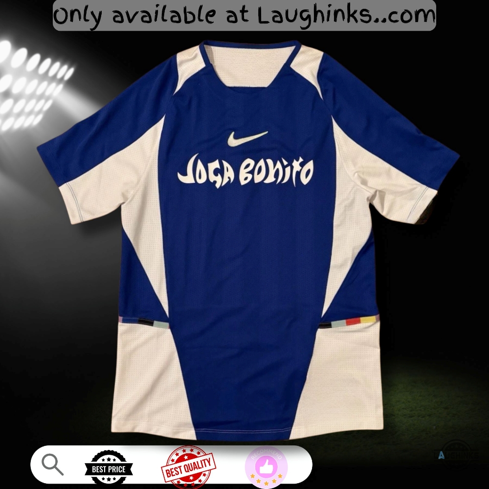 Nike Fc Joga Bonito Football Jersey Shirt Blue White Replica 3 Nike FC Joga Bonito Football Jersey Shirt Blue White Replica