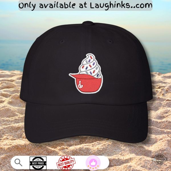 phillies ice cream embroidered baseball cap