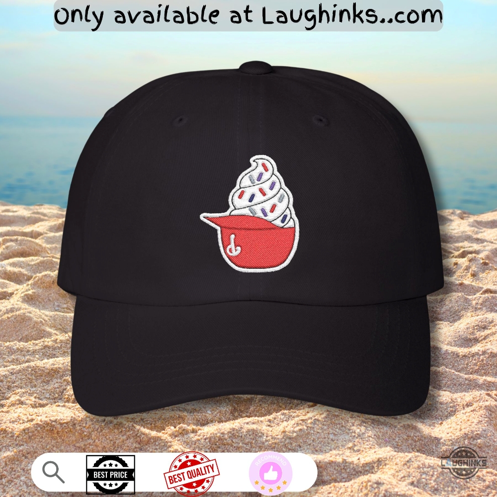 Phillies Ice Cream Embroidered Baseball Cap 9 Phillies Ice Cream Embroidered Baseball Cap
