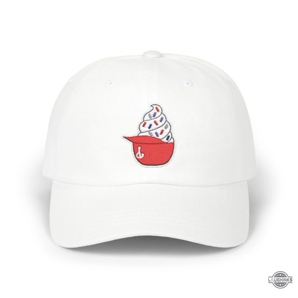 phillies ice cream embroidered baseball cap
